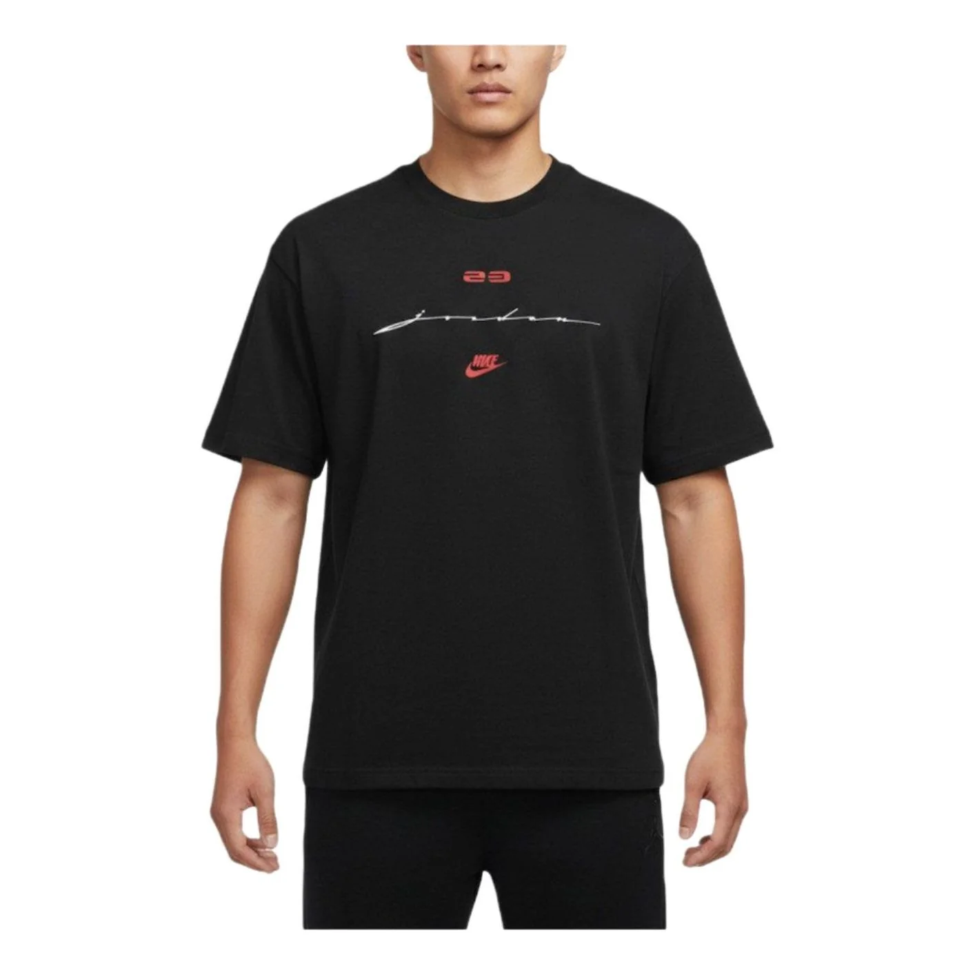 Air Jordan T-Shirt Asia Sizing 'Black' IF3015-010