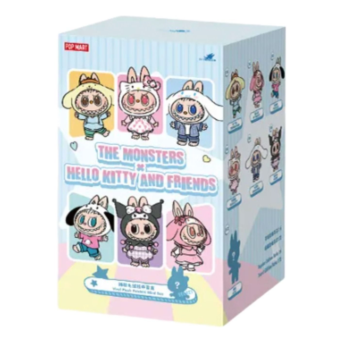 Pop Mart THE MONSTERS x Hello Kitty and Friends Series Vinyl Plush Pendant Sealed Case (1 Blind Box) PPMT-2603-0025-1075731535
