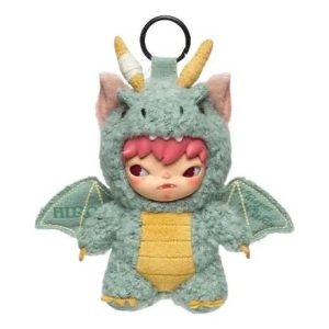 Pop Mart Hirono Mist-Walker Series Plush Doll Pendant 'The Wingless Follower' PPMT-2606-0011-1169694928