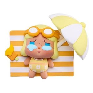 Pop Mart Pop Bean Island Vacation Series Fridge Magnet 'Crybaby Sunbathing' PPMT-2607-0015-1197763729