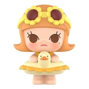 Pop Mart Pop Bean Island Vacation Series Fridge Magnet 'Molly Sunflower Drift' PPMT-2607-0008-1197725303