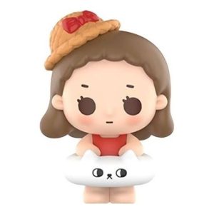 Pop Mart Pop Bean Island Vacation Series Fridge Magnet 'Nyota Kitten Voyage' PPMT-2607-0008-1197725307