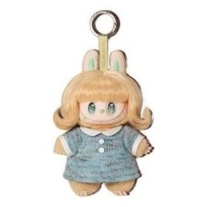 Pop Mart The Monsters Hair Salon Series Vinyl Plush Pendant 'Blue Prelude' PPMT-2606-0045-1184020138