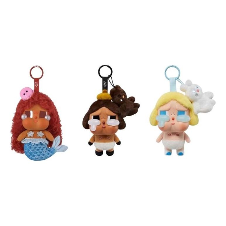 Pop Mart Crybaby Crying Vinyl Face Plush Set ' Merbaby Tears Baby Brown Baby Blonde' Limited Edition PPMT-2607-0043-1209645236