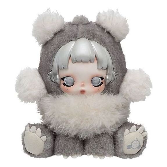 Pop Mart Skullpanda Punk Panda Plush Doll PPMT-2605-0036-1154152611