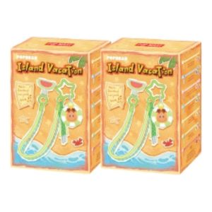 Pop Mart Pop Bean Island Vacation Series Multi-functional Lanyard Sealed Case (2 Blind Boxes) PPMT-2607-0013-1197713525
