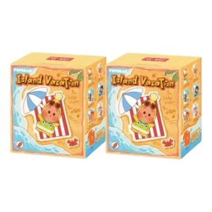Pop Mart Pop Bean Island Vacation Series Fridge Magnet Sealed Case (2 Blind Boxes) PPMT-2607-0015-1197763724
