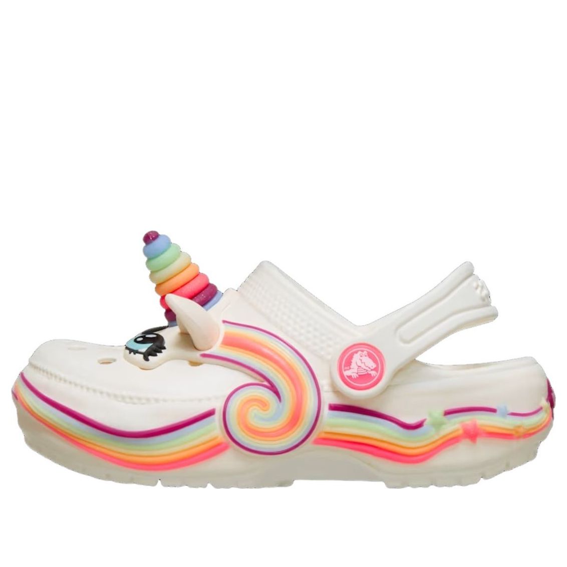 (TD) Crocs Classic IAM Unicorn Lights Clog 'Chalk' 212508-0WV
