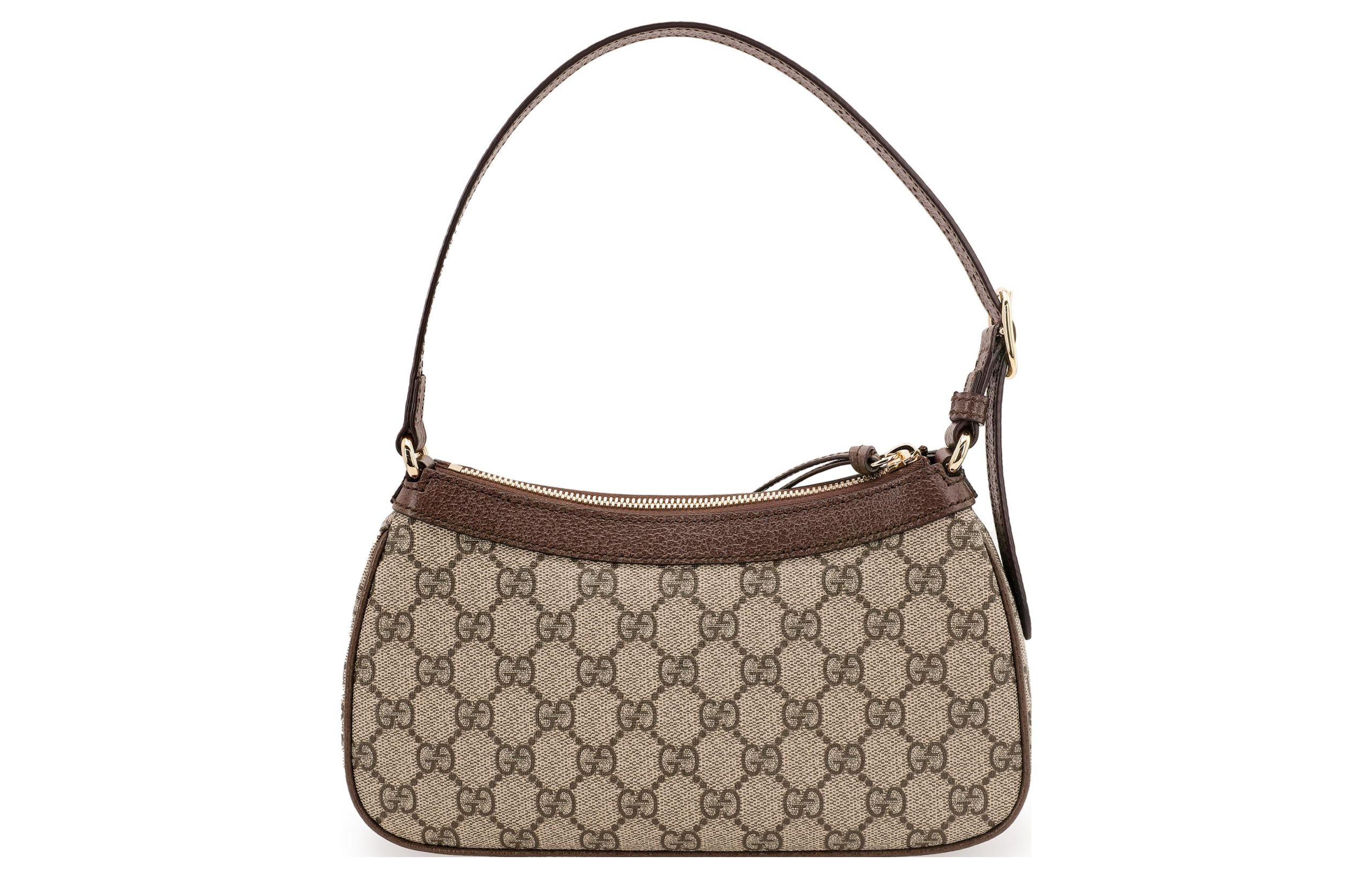 (WMNS) Gucci Ophidia Small Handbag 'Beige Ebony' 735145-KAAAD-8358 - Image 3