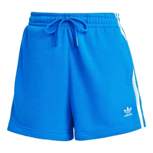(WMNS) adidas 3-Stripes French Terry Shorts Asia Sizing 'Blue' IY2160