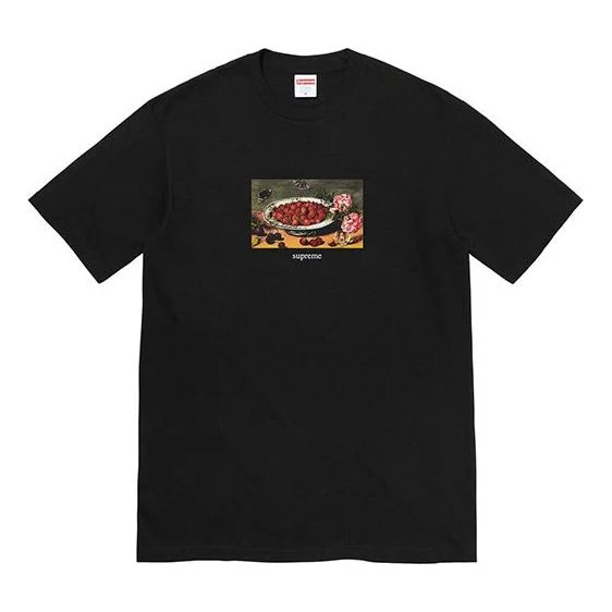 Supreme Strawberries T-Shirt 'Black' SUP-SS23-178
