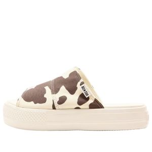 Converse Chuck Taylor All Star Platform Slides 'Cowspot Off-White' 31308340