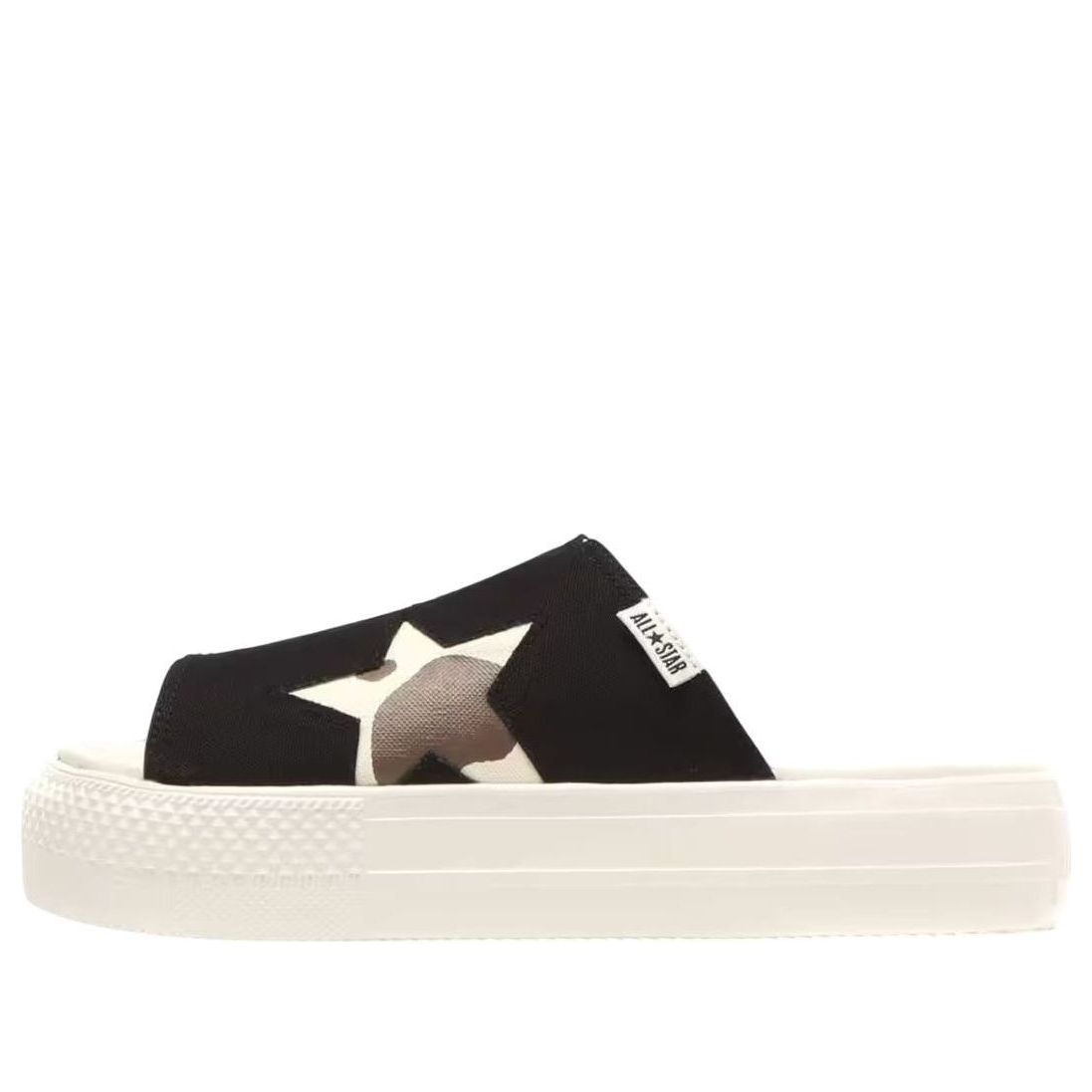 Converse Chuck Taylor All Star Platform Slides 'Cowspot Black' 31308341