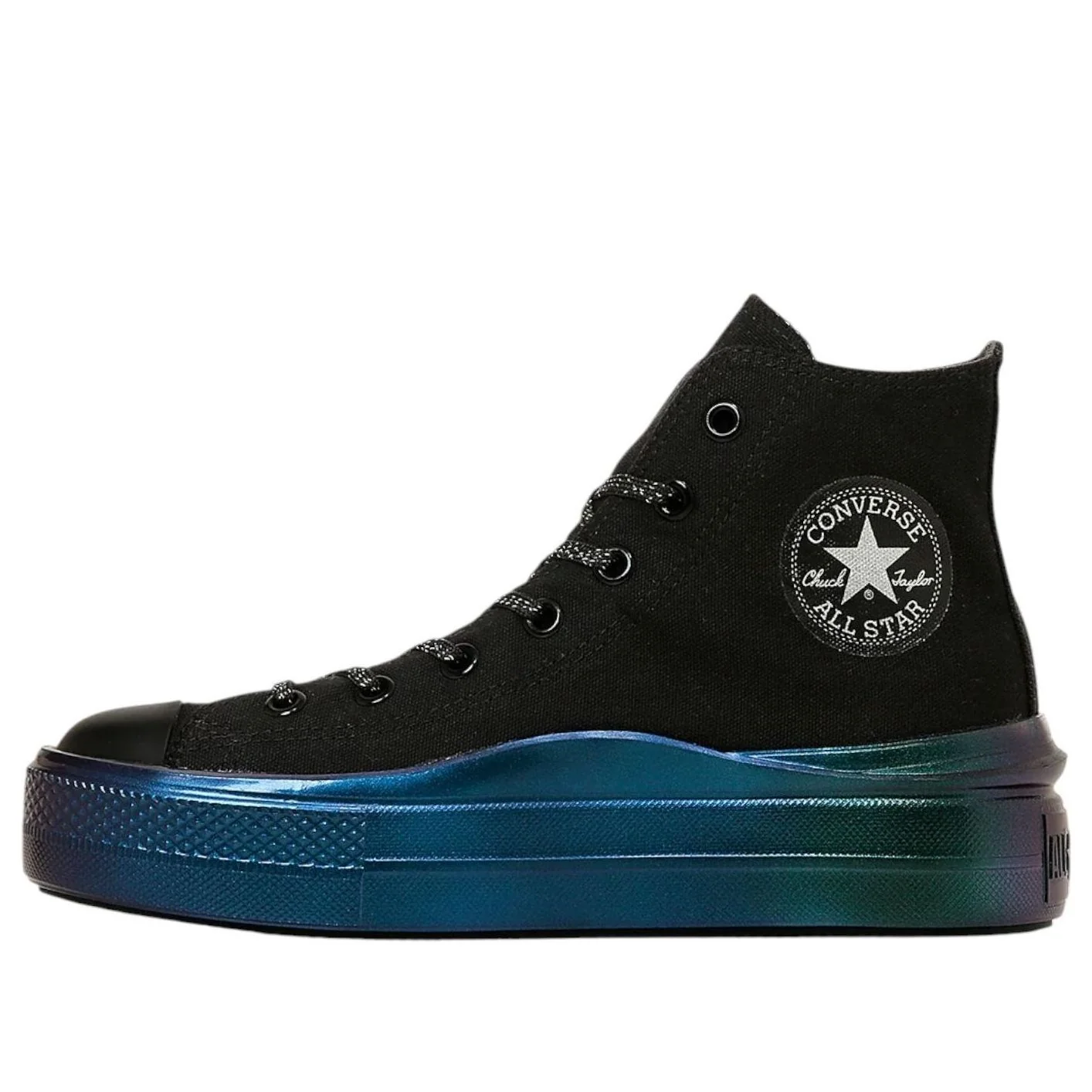 Converse Chuck Taylor All Star Light PLTS ??? Holosole Hi 'Black Aurora Black' 31315721