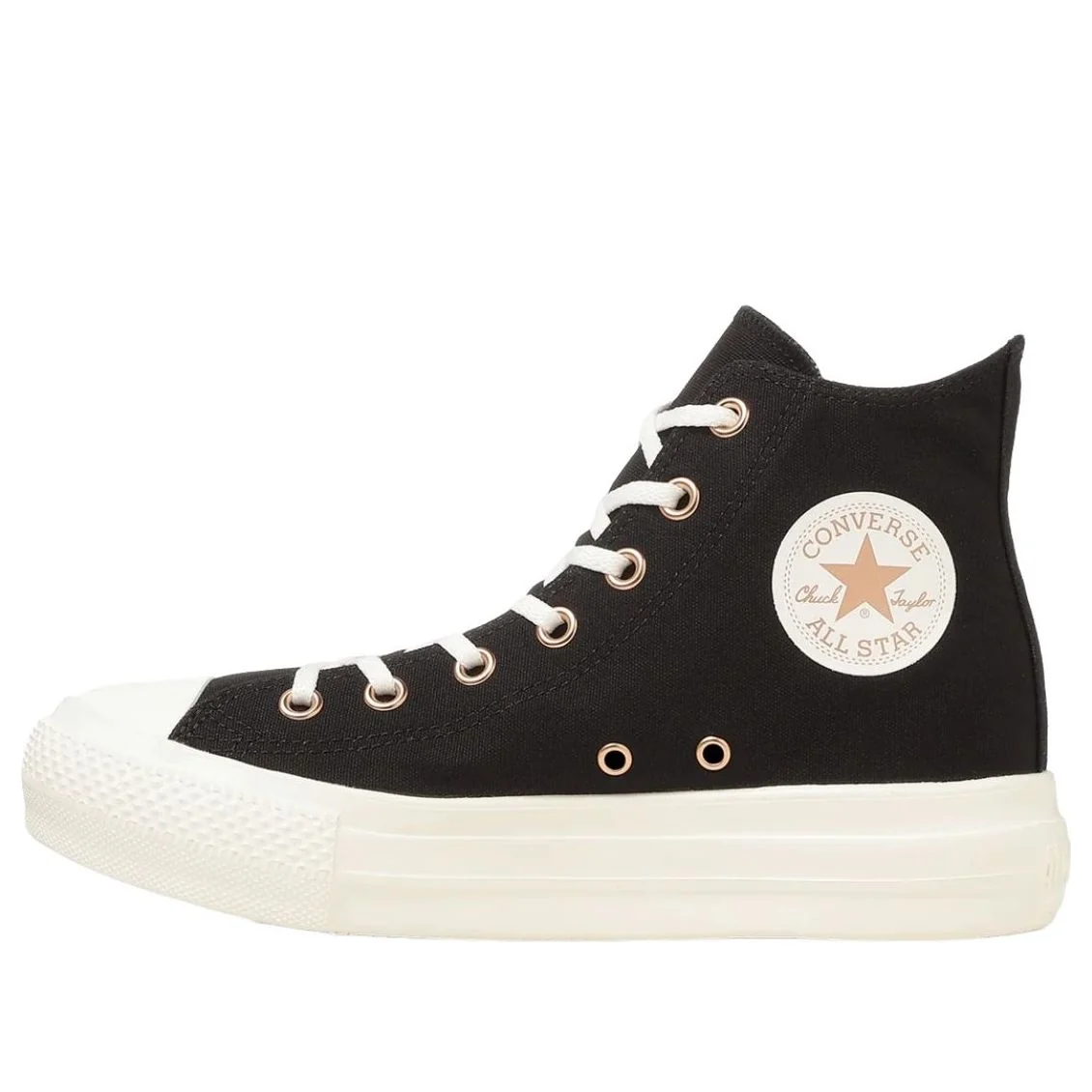 (WMNS) Converse Chuck Taylor All Star Light PLTS PG Z Hi 'Black' 31317431