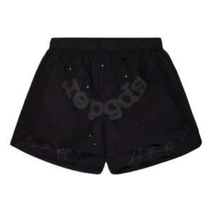 SP5DER OG Web Double Layer Short 'Black' SH002SS25BLK