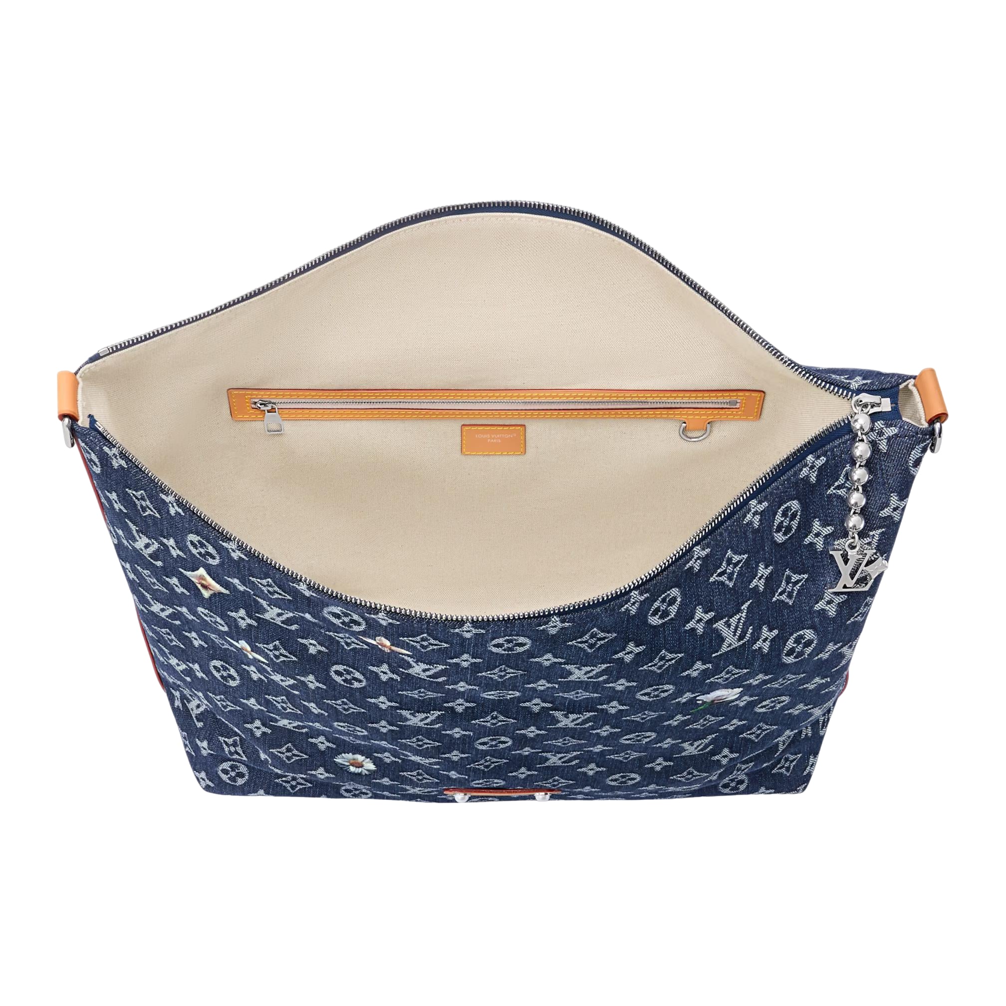 LOUIS VUITTON Vagabond Hobo 'Blue' M27555 - Image 4