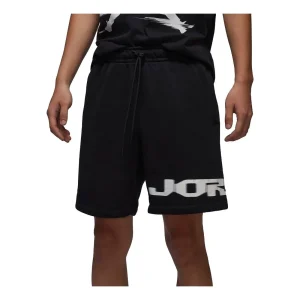 Air Jordan MVP Fleece Shorts Asia Sizing 'Black Sail' FV7232-010