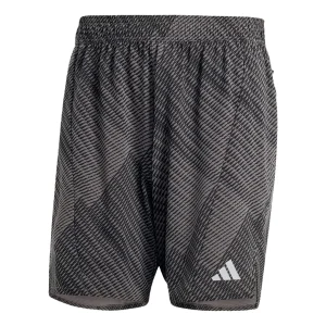 adidas Designed for Training HIIT Workout HEAT.RDY Print Shorts Asia Sizing 'Charcoal Black' IL7135