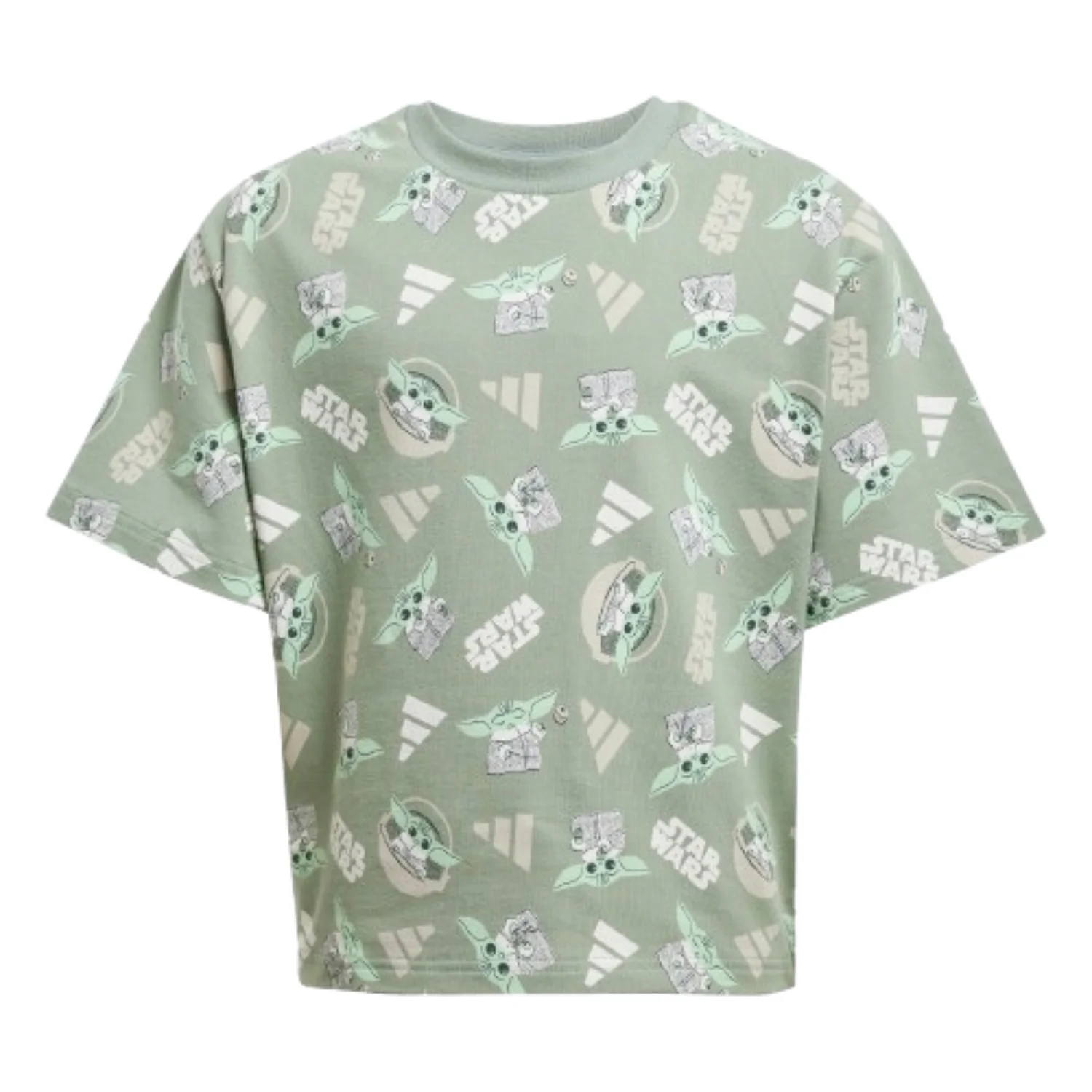 (PS) adidas x Star Wars Mandalorian T-Shirt Asia Sizing 'Green' JF3650