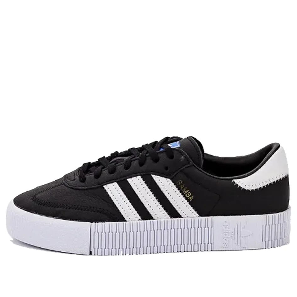 (WMNS) adidas Sambarose 'Black White' FV0766
