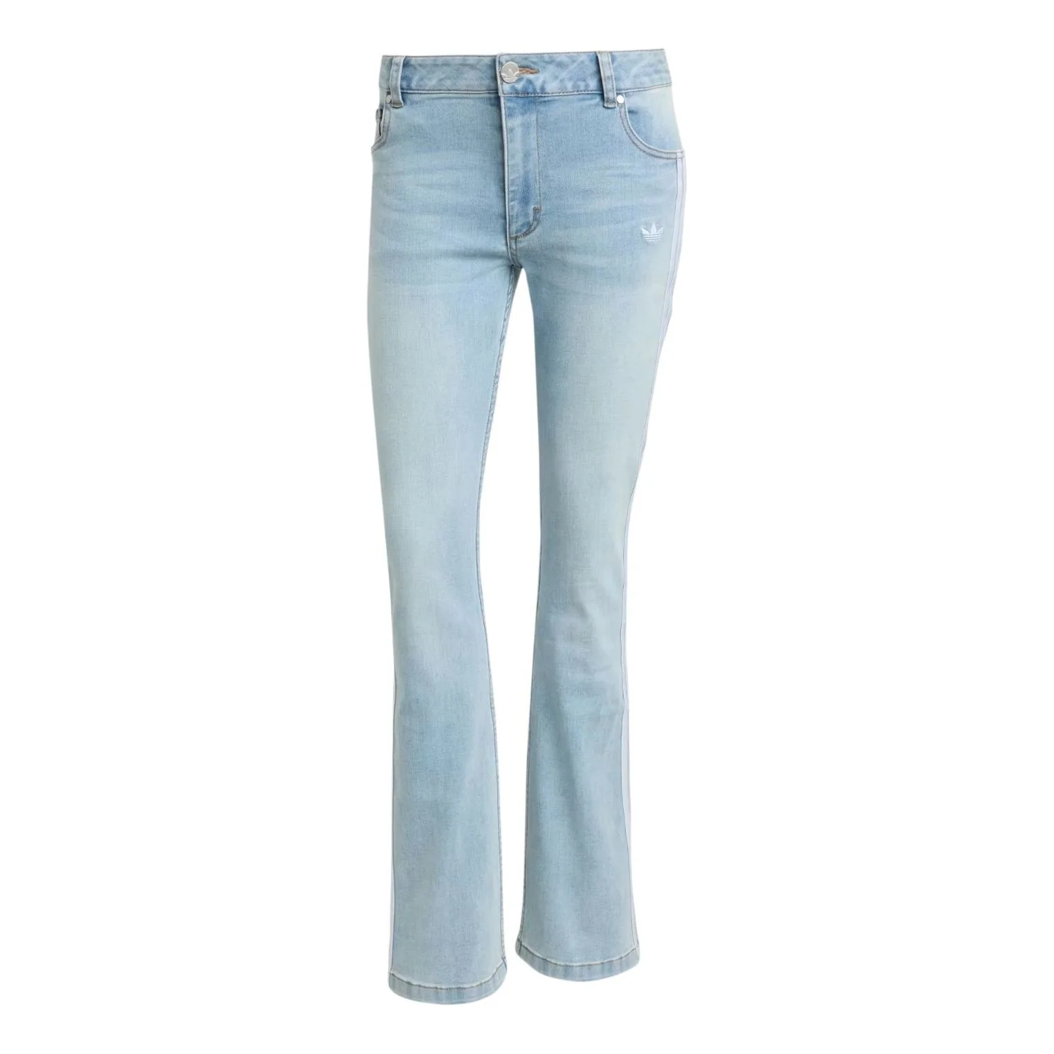 (WMNS) adidas Adirenium Season 4 Team Geist Slim LR Denim Pants 'Light Blue' KE9801
