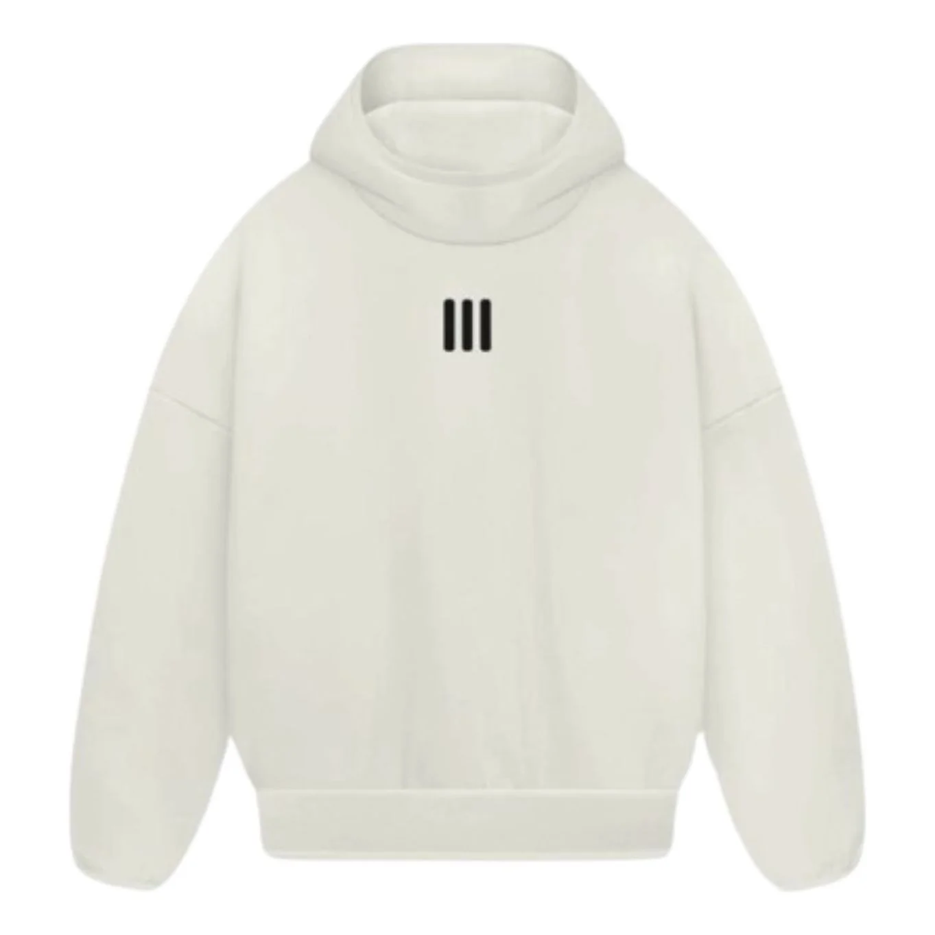 adidas x Fear of God Athletics Heavy Fleece Hoodie Asia Sizing 'White Black' IY5565