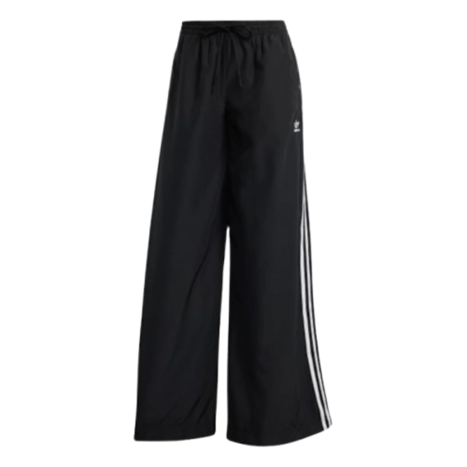 (WMNS) adidas adicolor Firebird Oversized Track Pants Asia Sizing 'Black White' JD3390