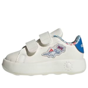 (TD) adidas Advantage Dino 'White Bright Royal Red' JP6163