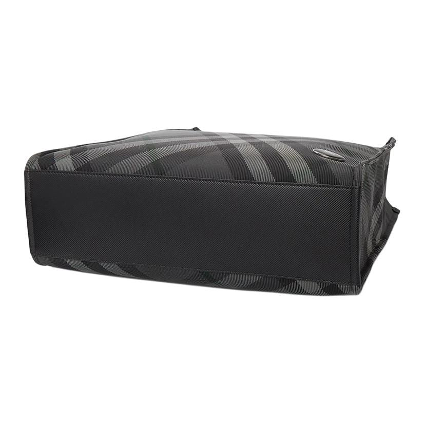 Burberry 25 Check Tote Shoulder Bag 'Black' 8111253 - Image 6