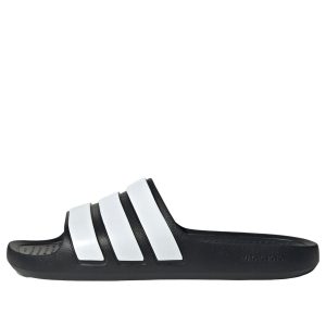 adidas Adilette Flow Slides Asia Sizing 'Black White' IF4134