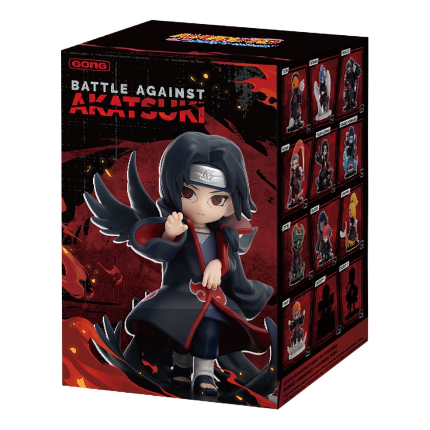 Pop Mart Naruto Shippuden Series Battle Against Akatsuki Themed Figure Sealed Case (1 Bind Box) PPMT-2510-0074-996160652