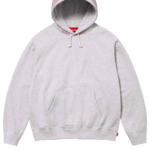 Supreme Jacquard Stripe Hooded Sweatshirt 'White' SUP-SS24-031