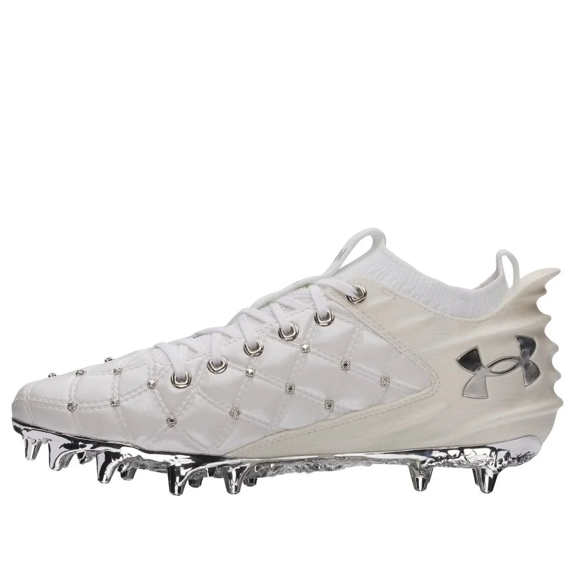 Under Armour x Justin Jefferson Blur Pro 'White Metallic Silver' 6011477-100
