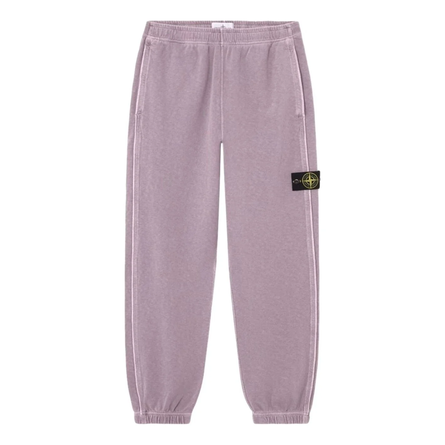 STONE ISLAND 6200012 Malfile Fleece Old Effect Sweatpants 'Purple Gray' L1S156200012S0060V018F