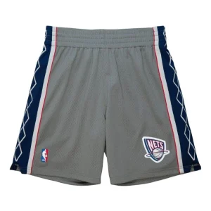 Mitchell & Ness NBA New Jersey Nets 2004/05 HWC Authentic Player Shorts 'Grey Navy' 5289225