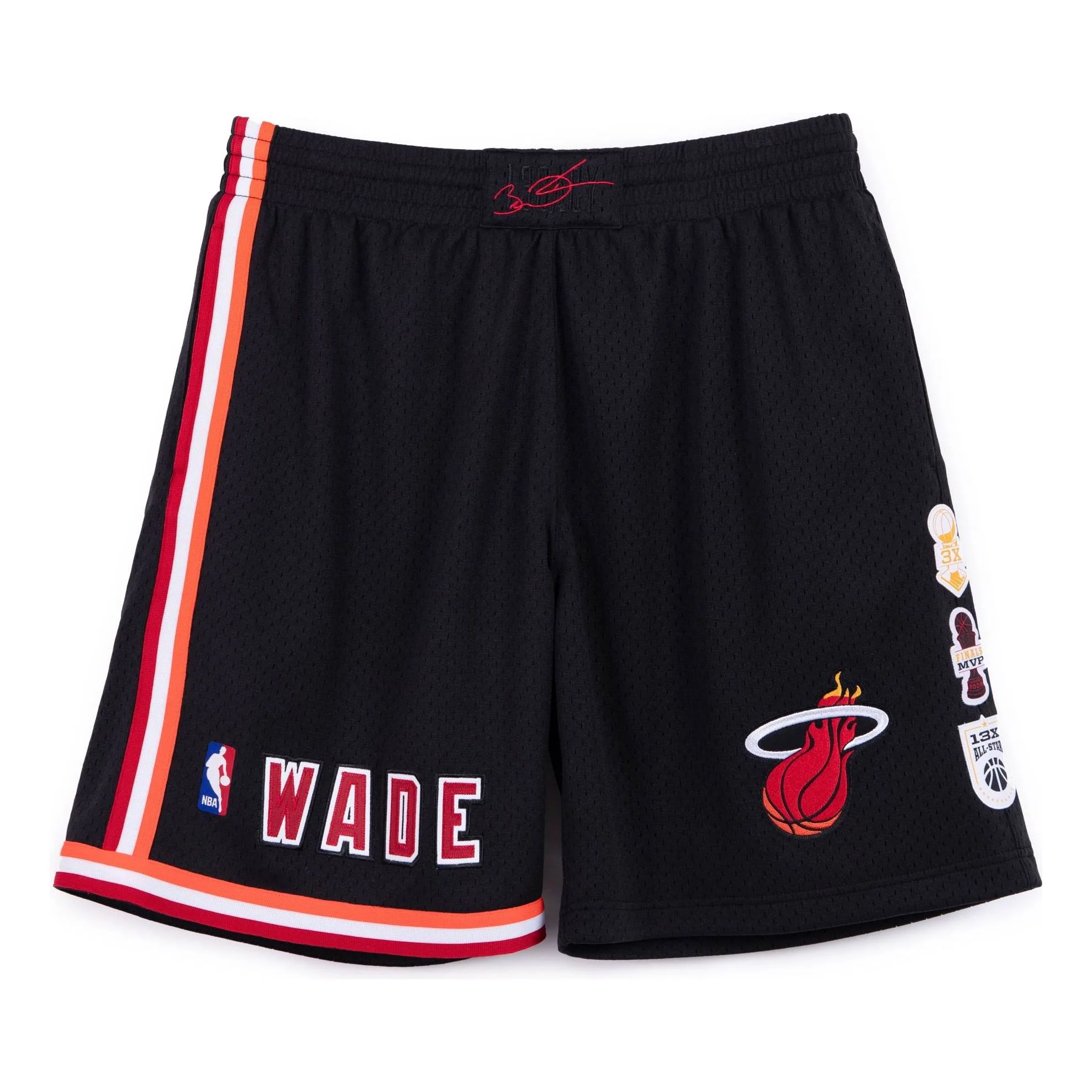 Mitchell & Ness NBA Miami Heat 2006/07 Swingman Shorts 'Dwyane Wade Black' 201297640