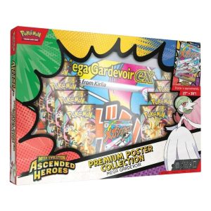 Pokemon Card Eng. 2026 Pokemon ME: Ascended Heroes Premium Poster Collection Box 'Mega Gardevoir' 10-10302-120-MG