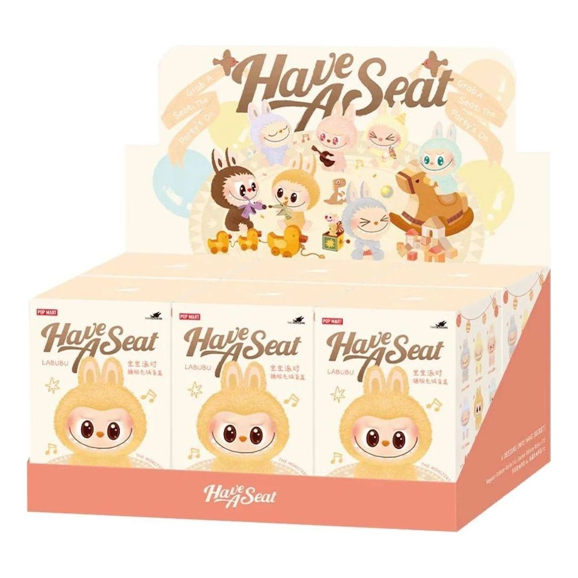 Pop Mart The Monsters Labubu 2.0 Have a Seat Sealed Case (6 Blind Boxes) PPMT-2407-0034-701703285