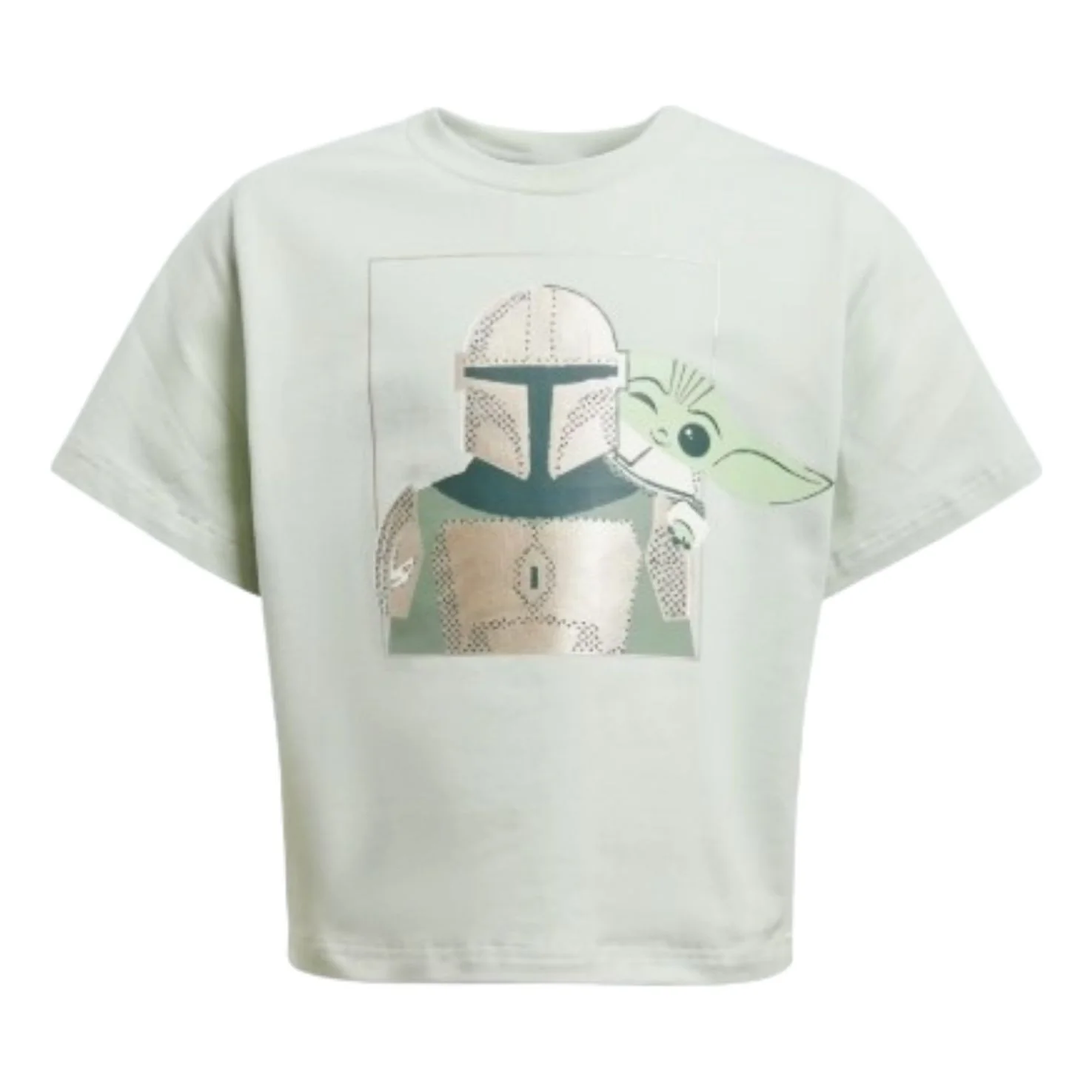 (PS) adidas x Star Wars The Mandalorian T-Shirt Set Asia Sizing 'Green' JF3648