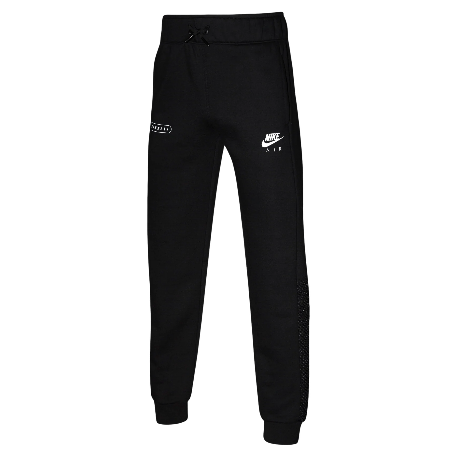 (GS) Nike Reflective Logo Printing Bundle Feet Pants 'Black' DM8113-010