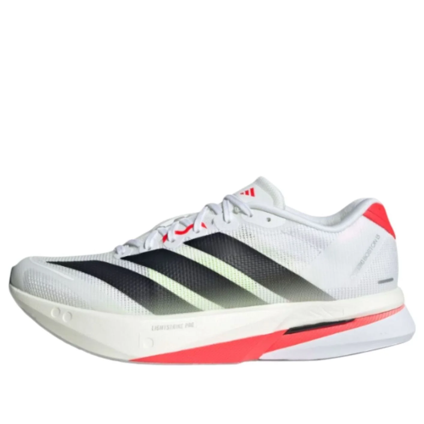 (WMNS) adidas AdiZero Boston 13 'White Black Lucid Red' JS4934