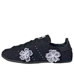 (WMNS) adidas x atmos pink Stan Smith Lo Pro 'Core Black' JR4475