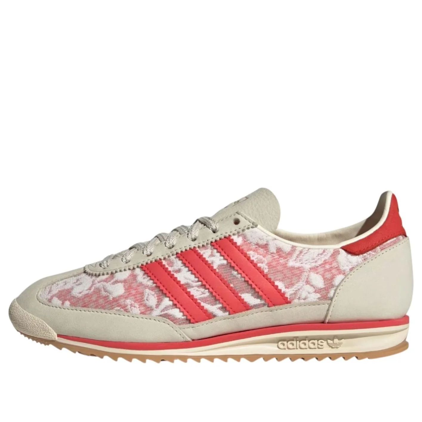 (WMNS) adidas SL 72 OG X Liberty London 'Cream White Better Scarlet' JS1311