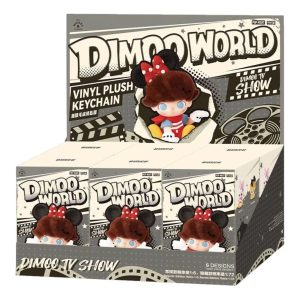Pop Mart Disney Dimoo World Vinyl Plush Pendant Sealed Case (6 Blind Boxes) PPMT-2503-0020-820188275