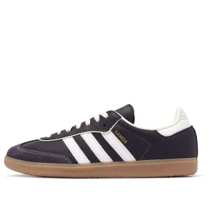 (WMNS) adidas Samba OG 'Aura Black Cream White' IG6836