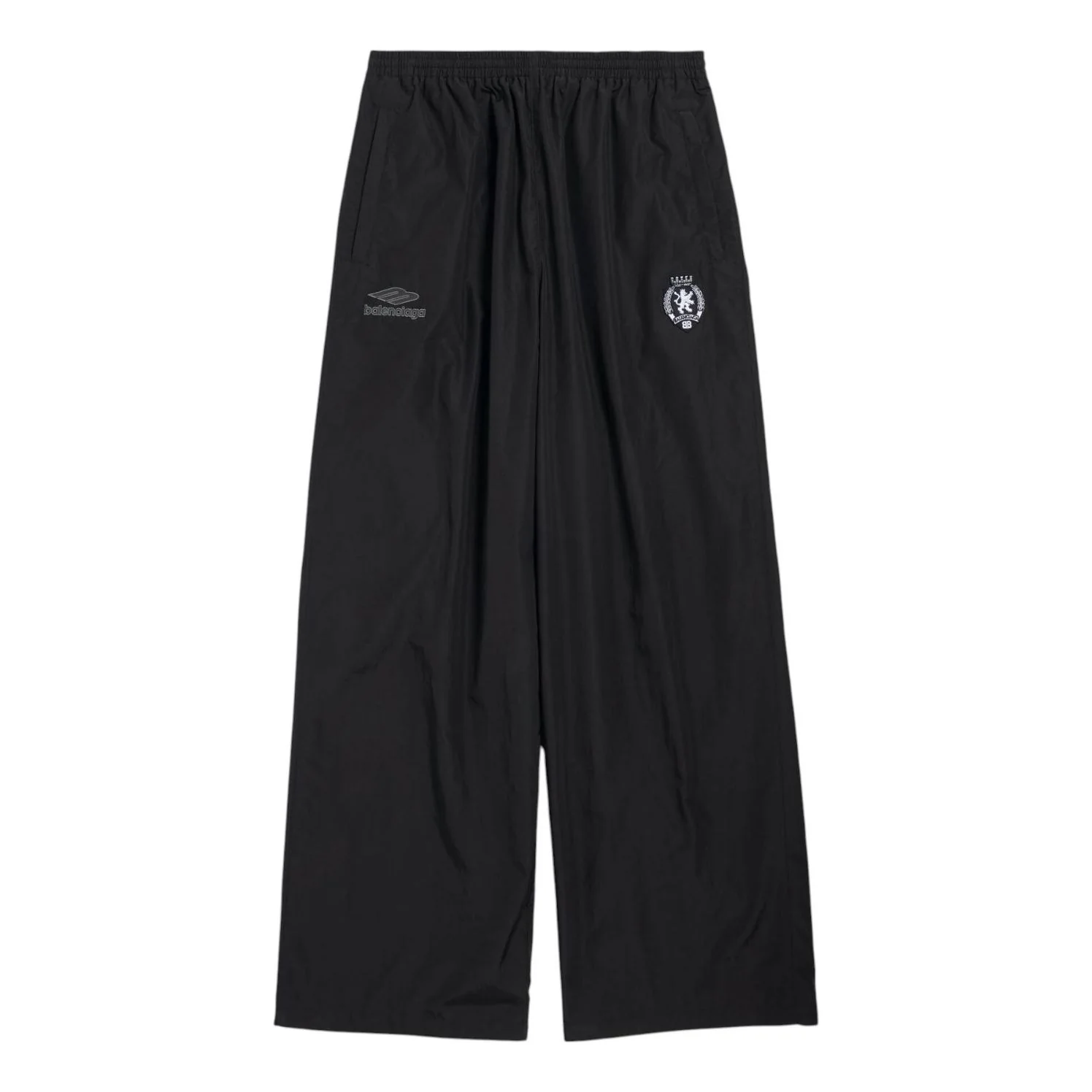 Balenciaga 3B Football Tracksuit Pants 'Black' 857656TPQ381000