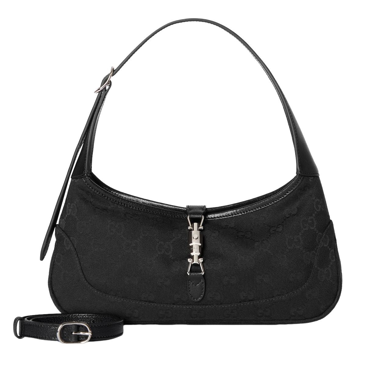 (WMNS) Gucci Jackie Slim Medium Shoulder Bag 'Black' 863137-FAFV4-1000 - Image 2