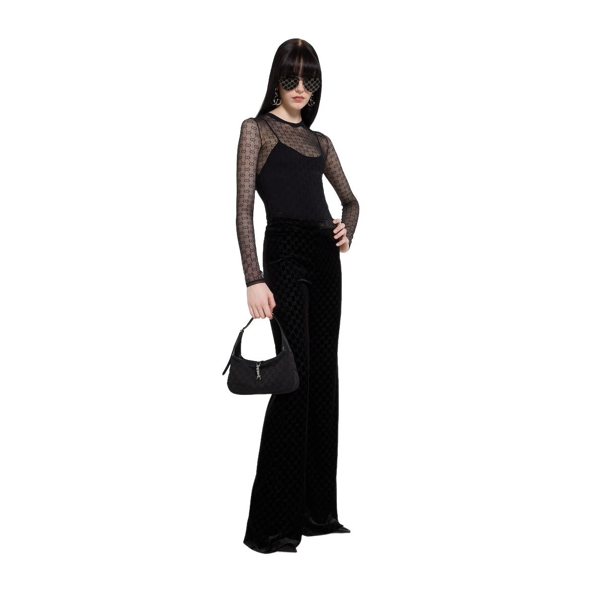 (WMNS) Gucci Jackie Slim Medium Shoulder Bag 'Black' 863137-FAFV4-1000 - Image 10