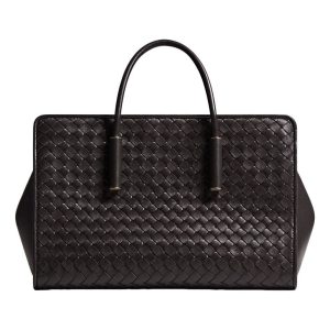 (WMNS) Bottega Veneta Small Barbara Tote 'Espresso' 875932V5KD02094